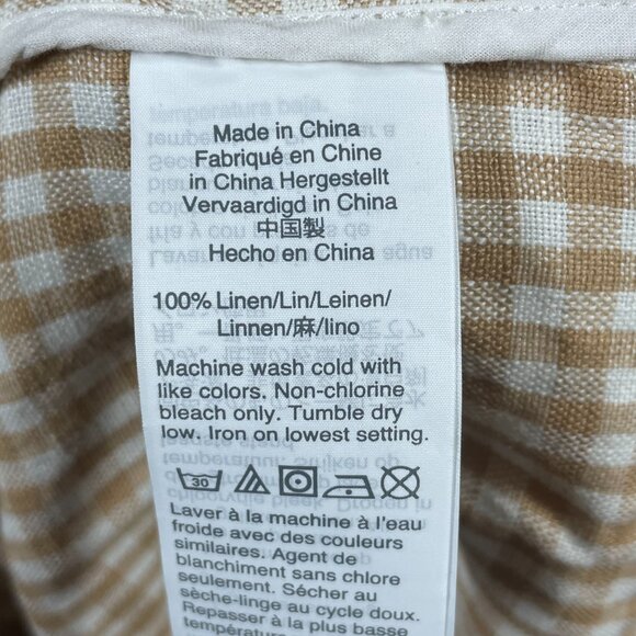 NEW Madewell Blazer Jacket Womens XS brown plaid linen preppy classic - Picture 6 of 9